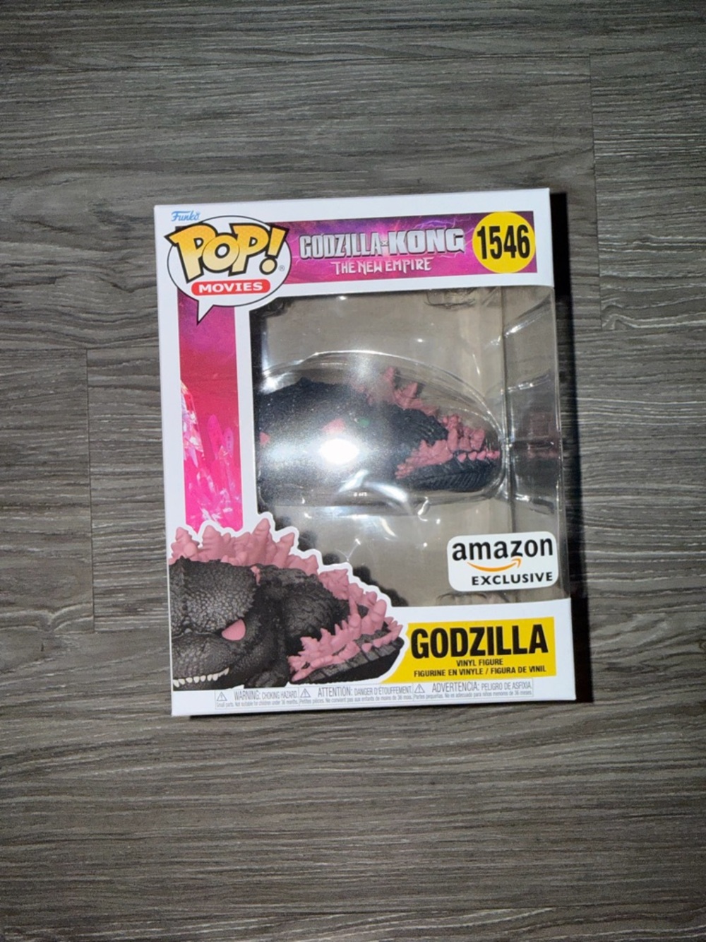Factory Sealed Godzilla Sleeping Funko Pop 1546 - Amazon Exclusive Kong Movie